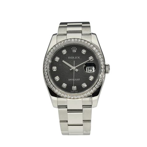 rolex 11624|rolex diamond bezel 116244.